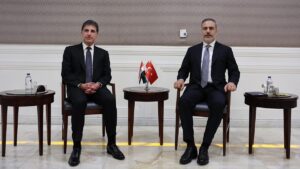 Fidan, Barzani ile görüştü