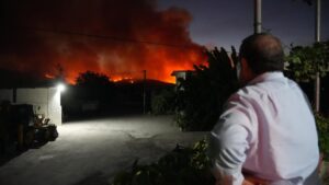 Milas ormanları alev alev yanıyor: Yerleşim yerleri tehdit altında