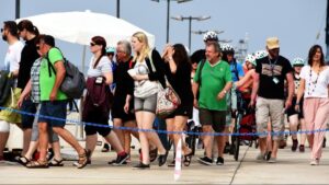 Vatandaş tatili unuttu