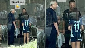 Aziz Yıldırım-Okan Buruk fotoğrafı için açıklama