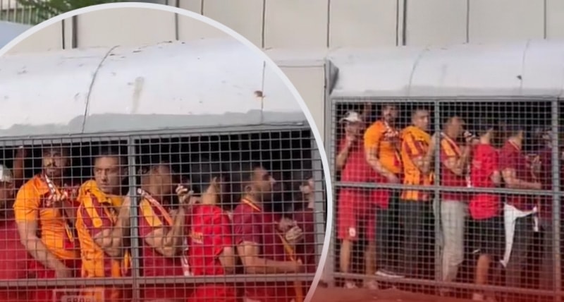 Galatasaray taraftarından tepki çeken koridor uygulaması