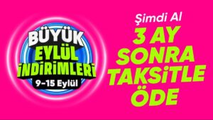 Hepsiburada’da Büyük Eylül İndirimleri başladı: Tüm ihtiyaçlar tek yerde