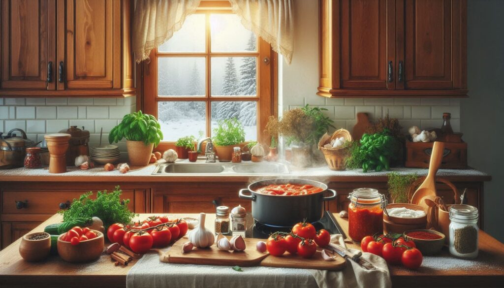 Kışlık domates sosu nasıl yapılır? İşte adım adım domates sosu tarifi…