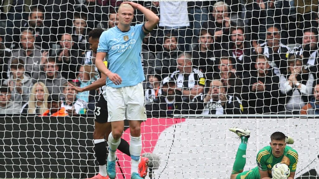 Manchester City, Newcastle United deplasmanında 2 puan bıraktı