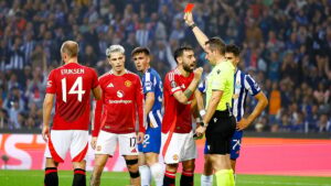 Bruno Fernandes, 242 maç sonra üst üste iki kırmızı kart gördü: Fenerbahçe maçında yok!