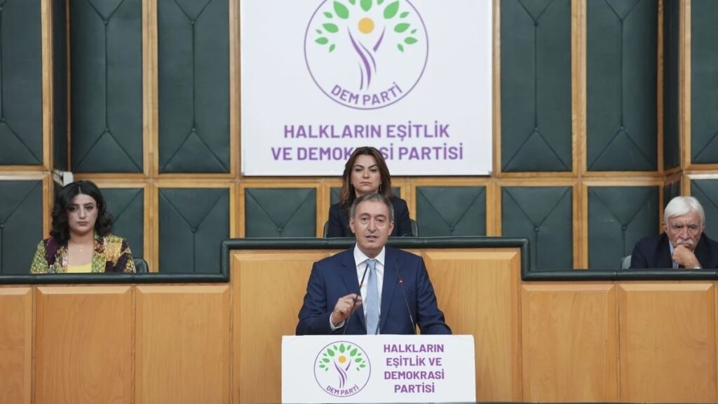 DEM Parti Eş Genel Başkanı: Cesaretle barışın konuşulmasını istiyoruz