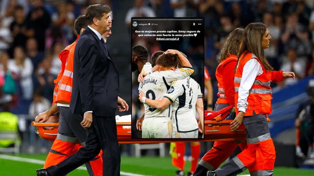 Dani Carvajal aylarca sahalardan uzak kalacak: Arda Güler’den duygusal paylaşım