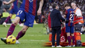 Barcelona’nın yıldızı sahayı terk edip, hüngür hüngür ağladı: Korkuyormuş