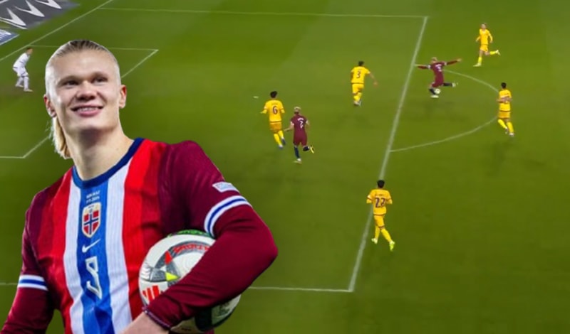 Haaland yine yandı! 25. hat-trick