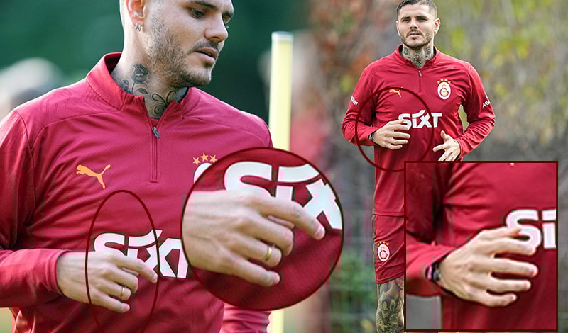 Icardi Wanda Nara’nın yüzüğünü attı bu işi bitirdi!