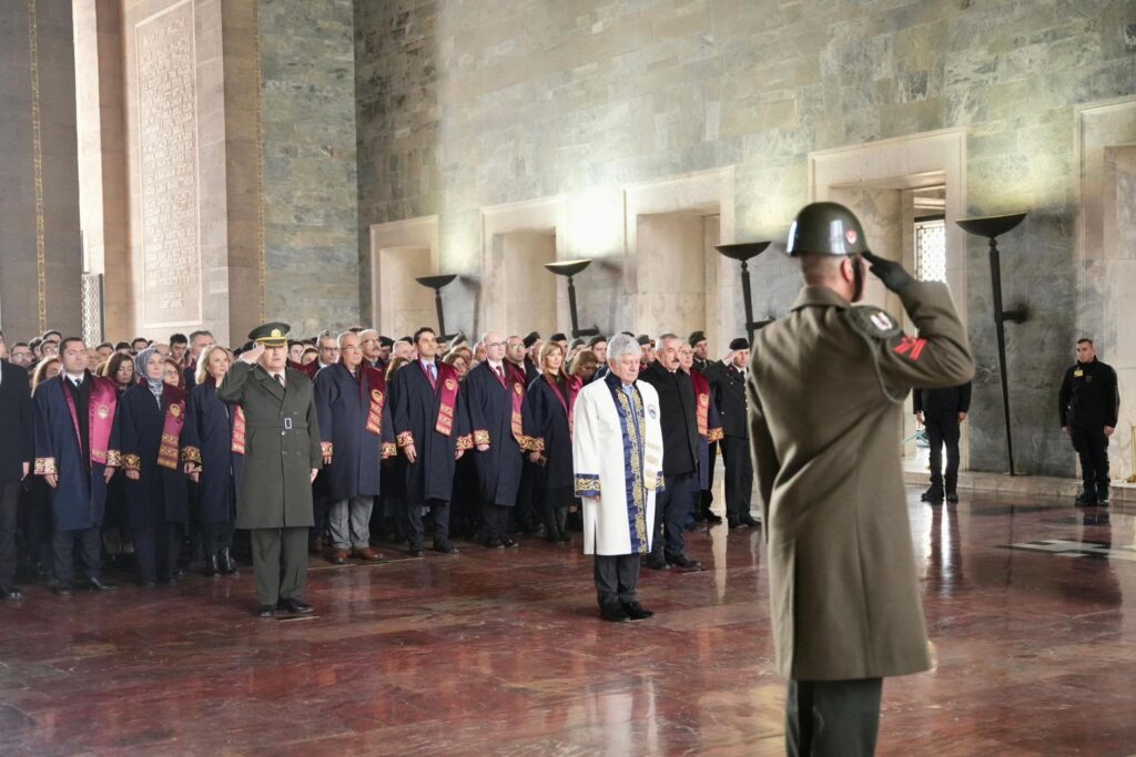 126’ncı yaşında Gülhane Atatürk’ün huzurunda