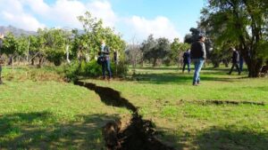 Aydın depremi sonrası yürekleri ağza getiren görüntü