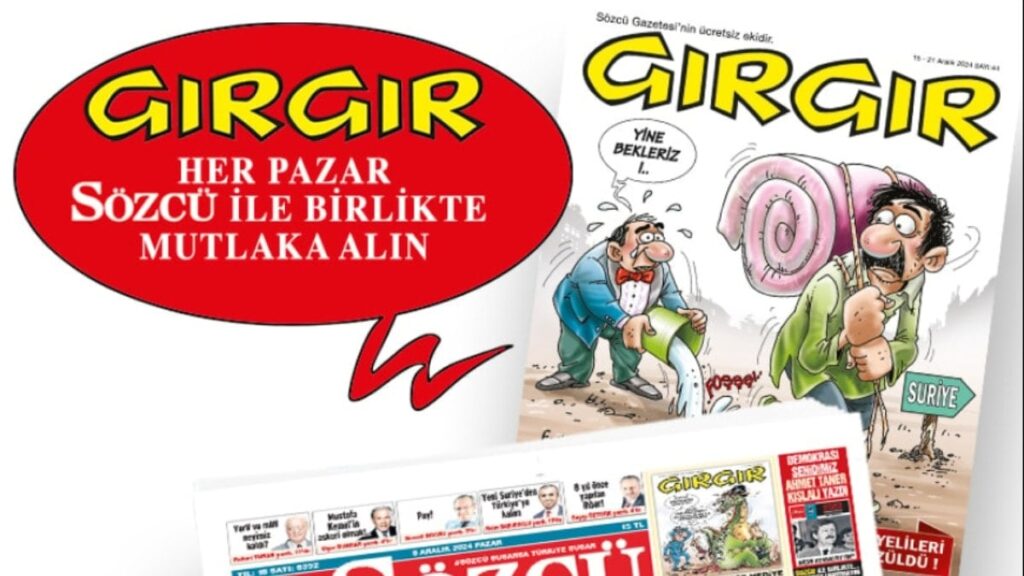 GIRGIR geri döndü! Gülmeye doyamayacaksınız! Bu pazar ve her pazar SÖZCÜ’yle ücretsiz