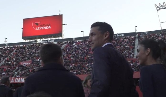 Jesus Navas’a muhteşem veda! Gözyaşlarını tutamadı