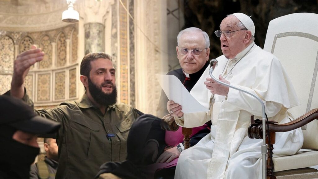 Papa Francis, HTŞ’ye seslendi