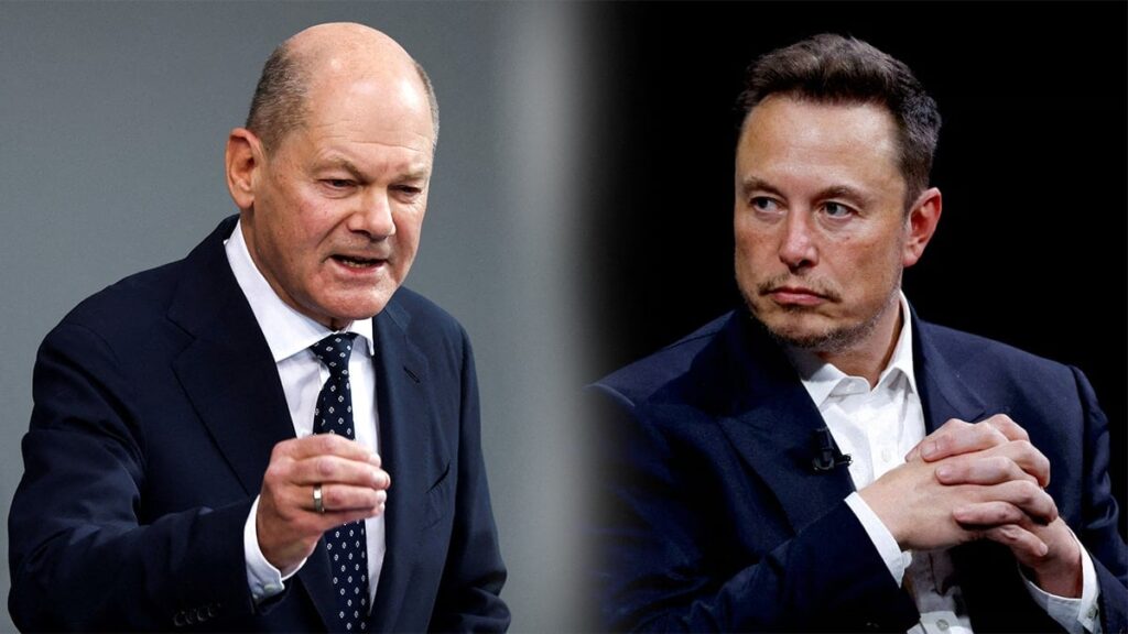 Scholz’dan ağır eleştiri: ‘Ülkenin geleceğini düzgün insanlar belirleyecek, sosyal medya patronları değil’