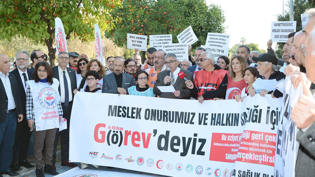 Adana Tabip Odası Başkanı: Biz esnaf değil hekimiz