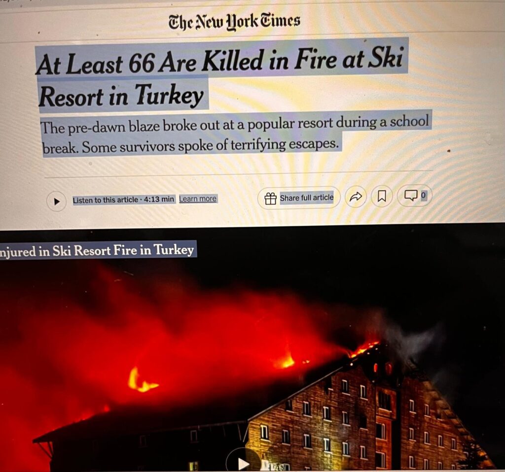 Kartalkaya haberi Türklere yasak dünyaya serbest…