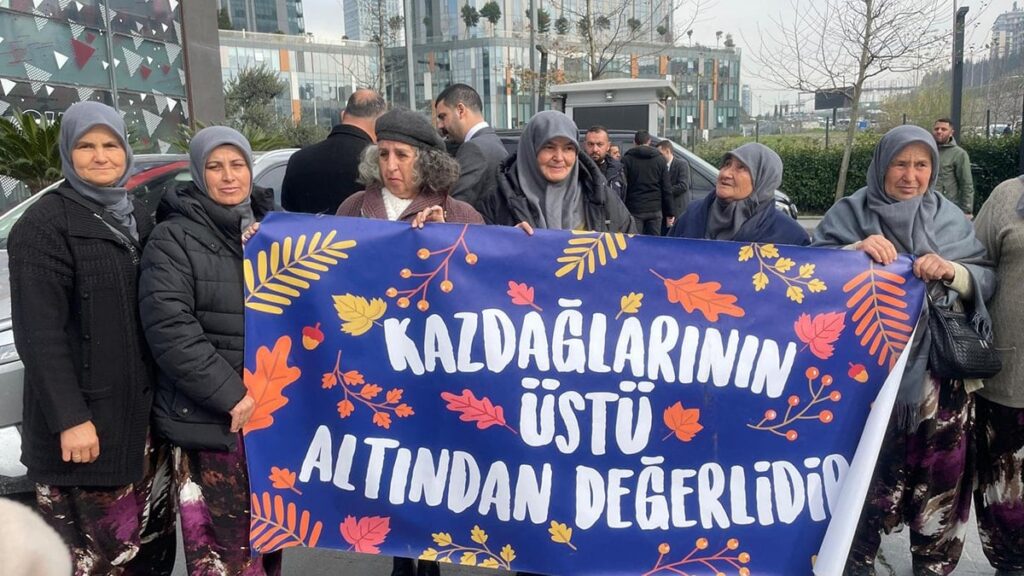 Kaz Dağı direnişi İstanbul’a taşındı