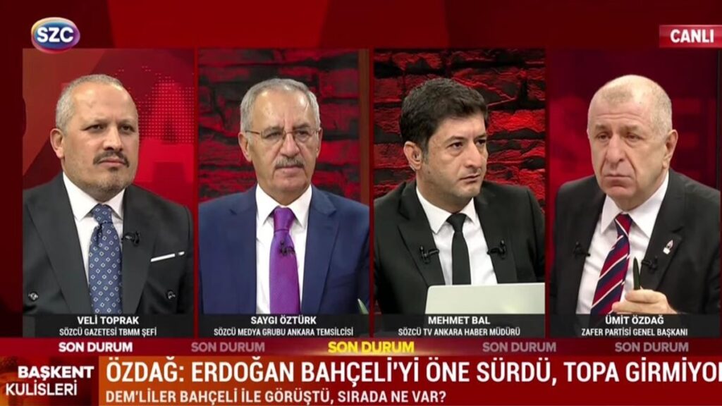 Zafer Partisi lideri Ümit Özdağ’dan Cumhur İttifakına sert soru: PKK’ya ne vadettiniz?