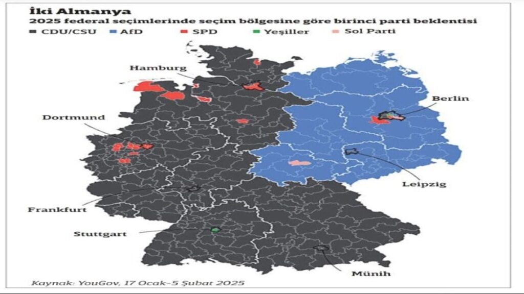 Almanya yeniden bölündü