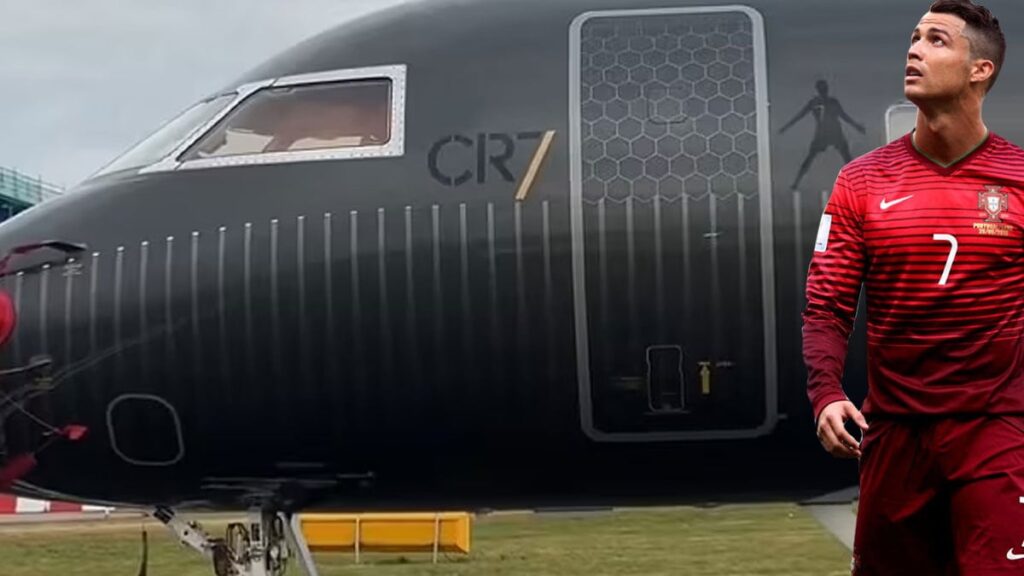 Cristiano Ronaldo’nun jeti havalimanına çakılı kaldı