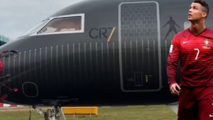 Cristiano Ronaldo’nun jeti havalimanına çakılı kaldı