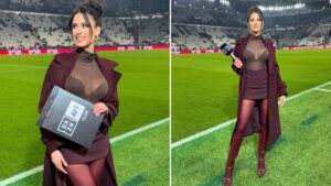 Derbinin cesur sunucusu dünyanın diline düştü