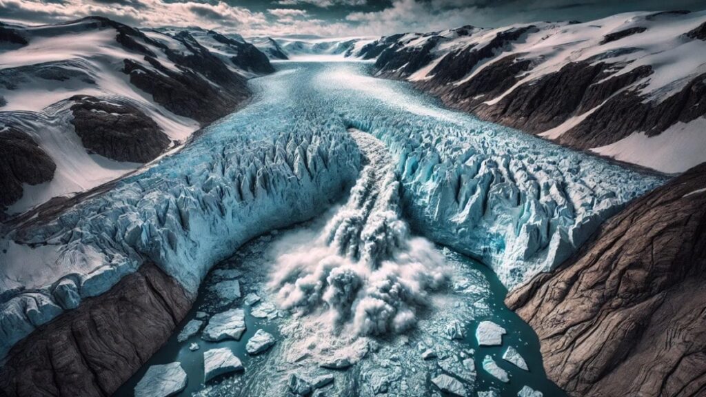 Dev buzul taşkını! 3 trilyon litre su serbest kaldı