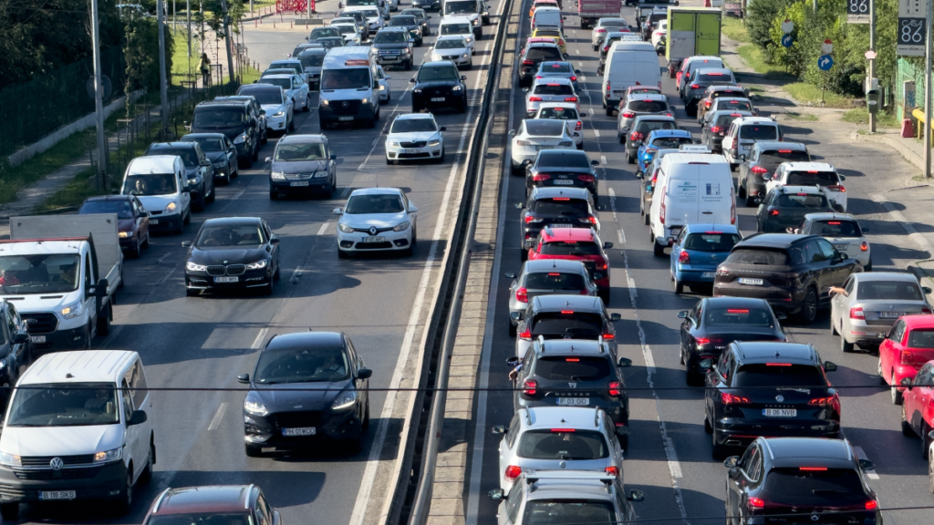 İstanbul trafiğinde şaşırtan manzara