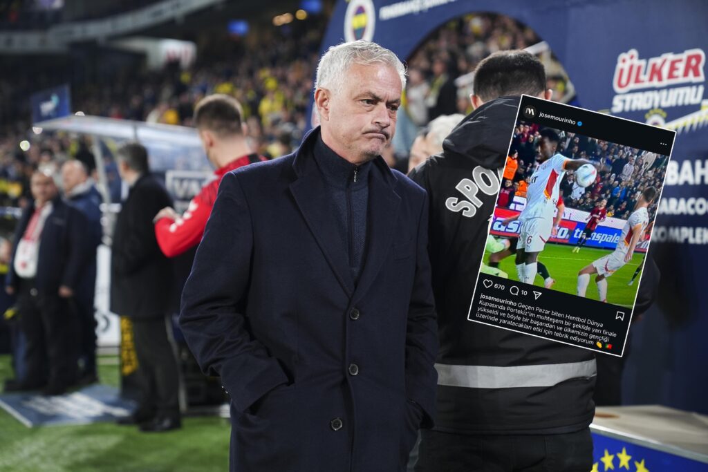 Mourinho’dan G.Saray’a ‘hentbol’ çıkışı