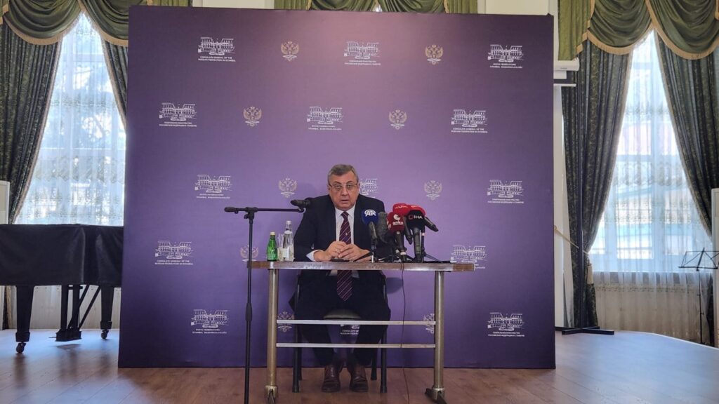 Rusya’nın İstanbul Başkonsolosu Andrey Buravov’dan savaş üzerine açıklamalar