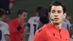 Şampiyonlar Ligi maçında ortalık karıştı! Halil Umut Meler’e büyük tepki