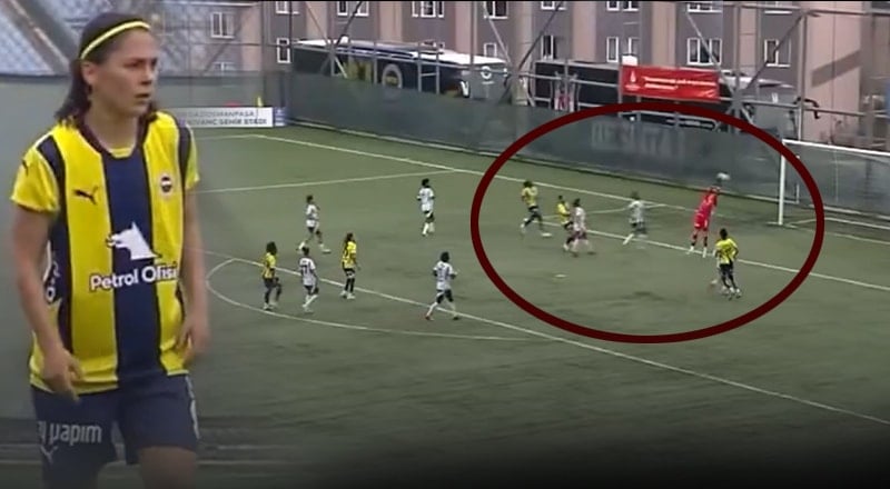 Derbide inanılmaz gol! Orta sahadan attı