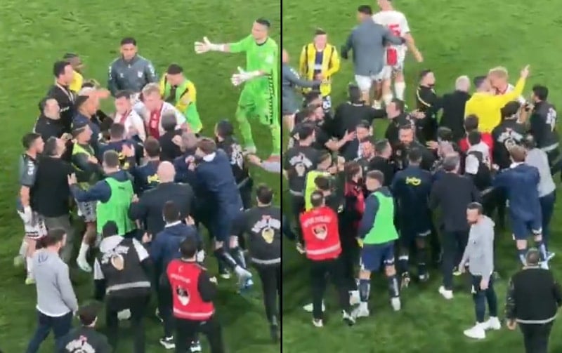 Kadıköy’de maç sonu ortalık karıştı!