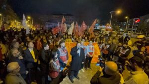 Malatyalı yurttaşlardan Ekrem İmamoğlu’na destek yürüyüşü