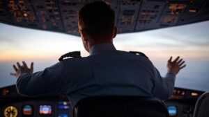 Pasaportunu unutan pilot havada bakın ne yaptı!