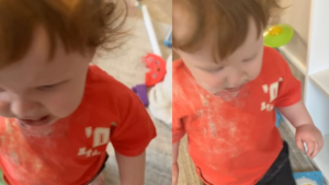 1 yaşındaki çocuk dedesini yedi