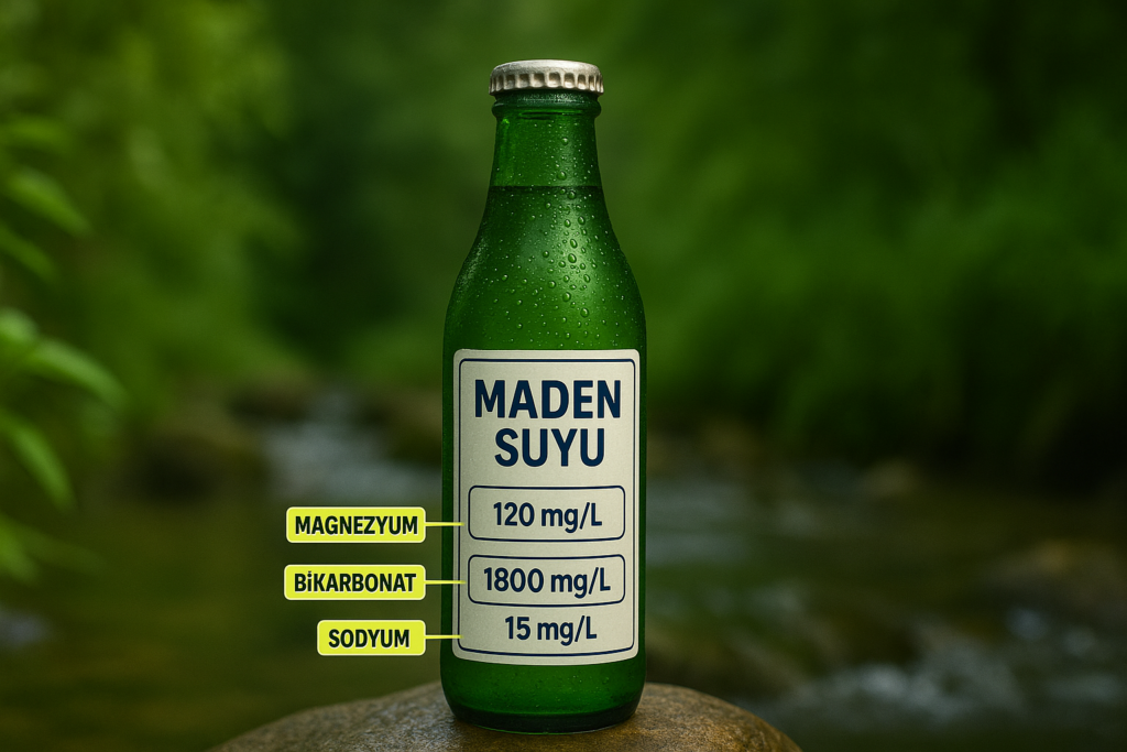 Her maden suyu aynı değil, içmeden önce etiketine bakın!