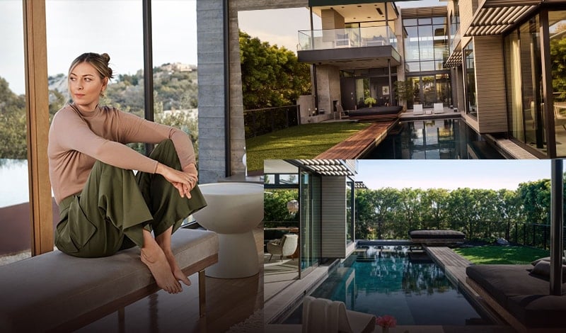 Sharapova milyonlar harcadığı evini satışa çıkardı!