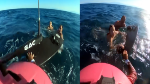 Turist baba ve kızı açık denize sürüklendi: Kabusu yaşadılar