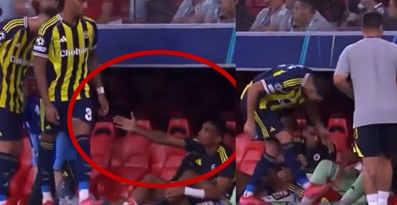 Archie Brown kulübede Djiku’nun elini sıkmadı