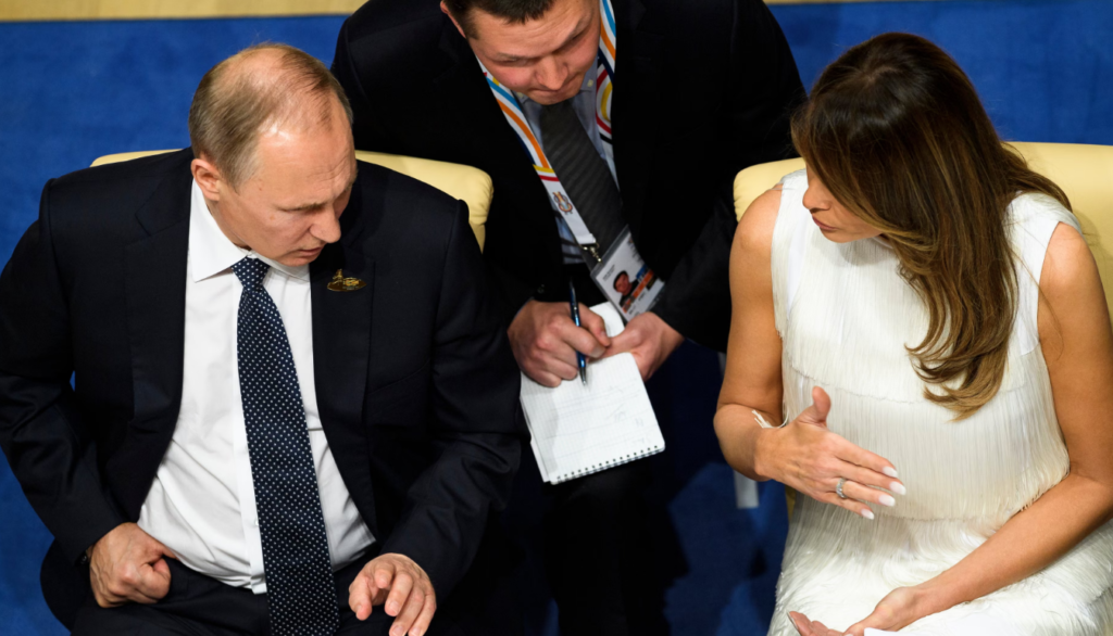 Melania Trump’tan Putin’e mektup