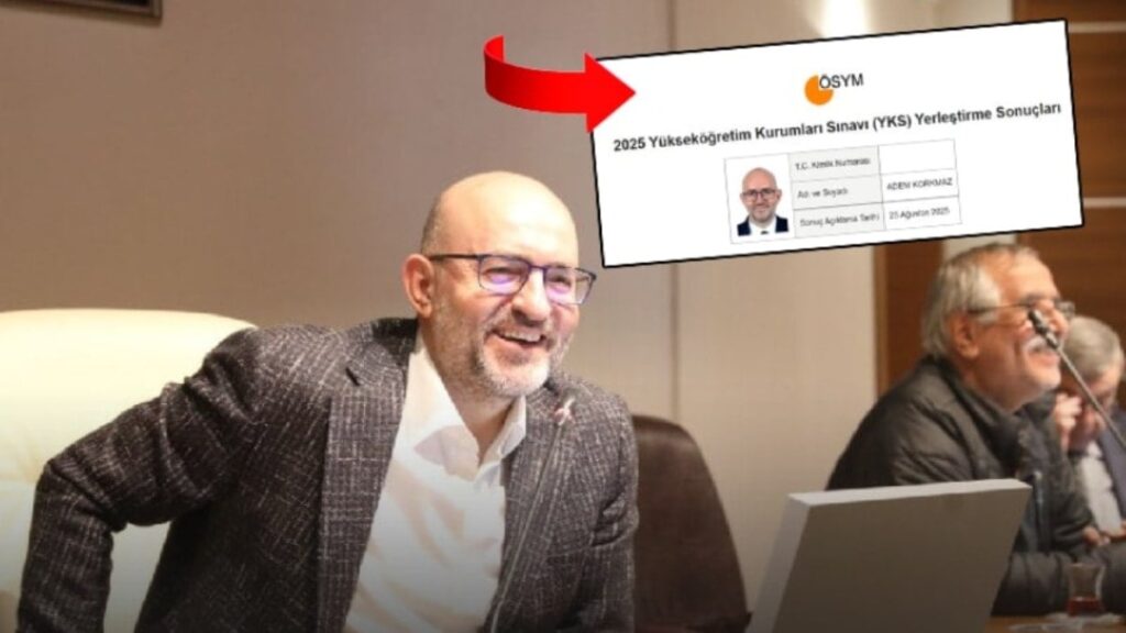 Rektörlüğünü yaptığı üniversitenin öğrencisi oldu