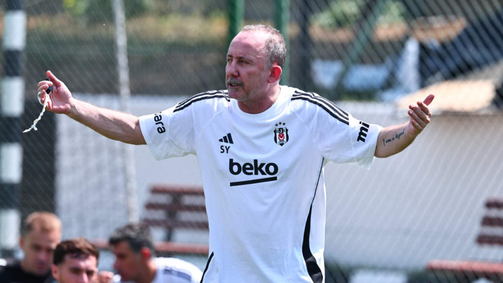 Sergen Yalçın Beşiktaş ile siftah yaptı