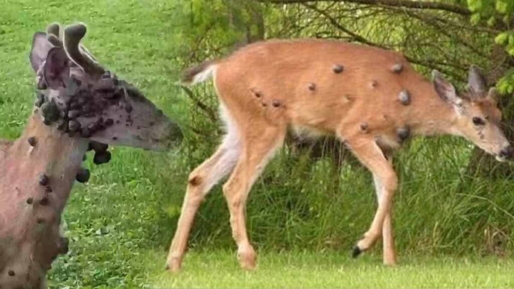 Tavşan, sincap derken şimdi de geyikler… Siğiller her taraflarını sardı, akıllarda tek soru; insana bulaşır mı?