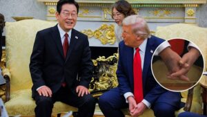 Trump’ın elindeki ‘koyu leke’ dikkat çekti!