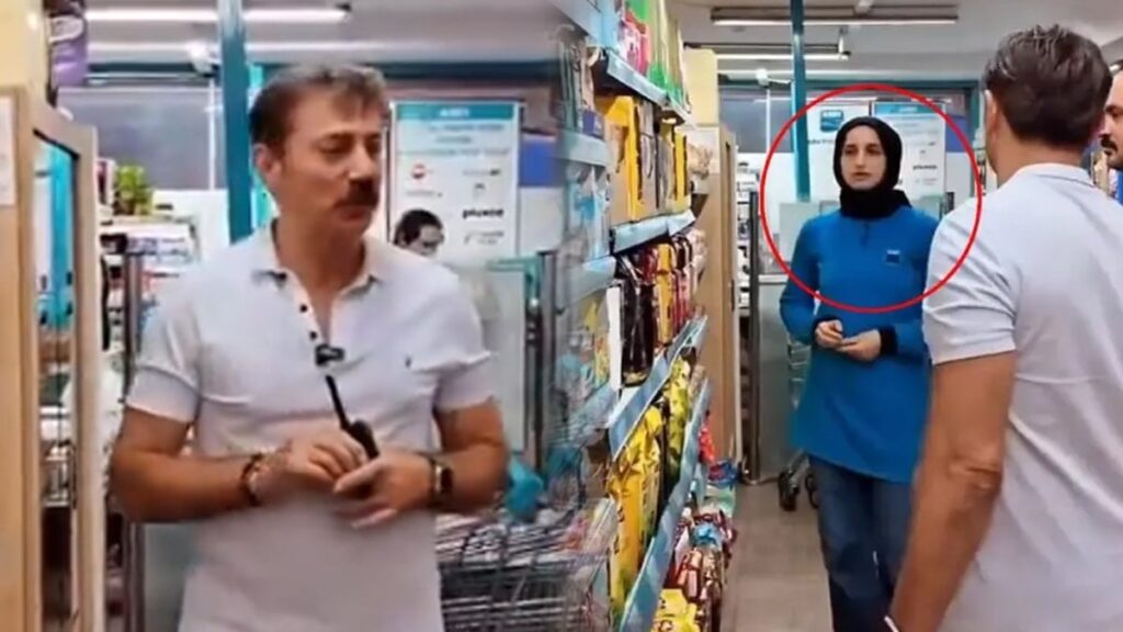Zincir markette şaşırtan an: AKP’li belediye başkanı cevap karşısında dondu kaldı