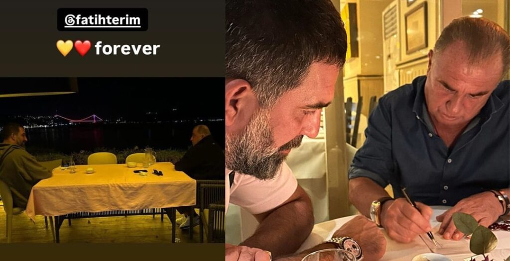 Arda Turan, Fatih Terim’in doğum gününü kutladı