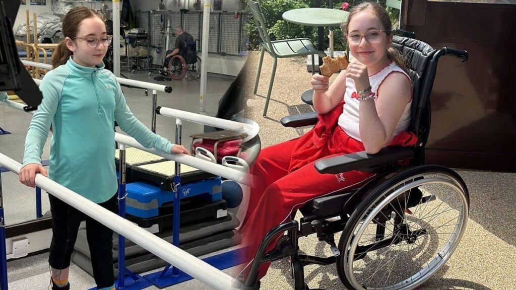 ‘Bir daha yürüyemezsin’ denilen genç kız böyle ayağa kalktı